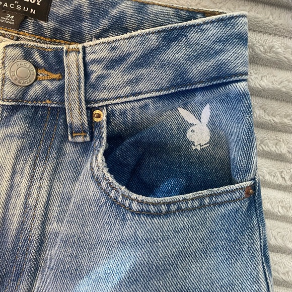 PACSUN PLAYBOY JEANS SIZE 24 - Picture 8 of 15
